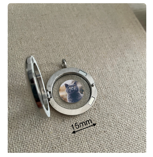 Add Personalised Heart Charm and Pet Photo (Paw Haus Customers)