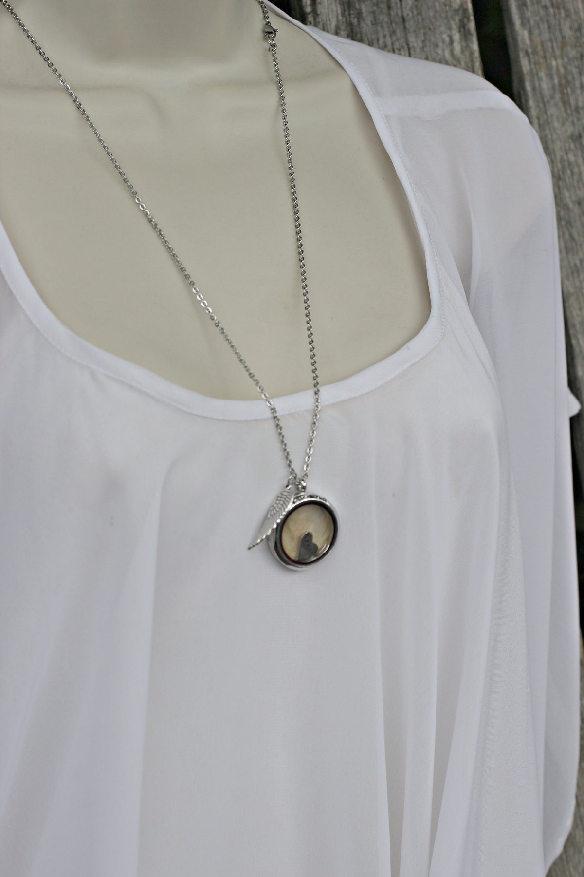 Cat Fur Memory Keepsake Necklace