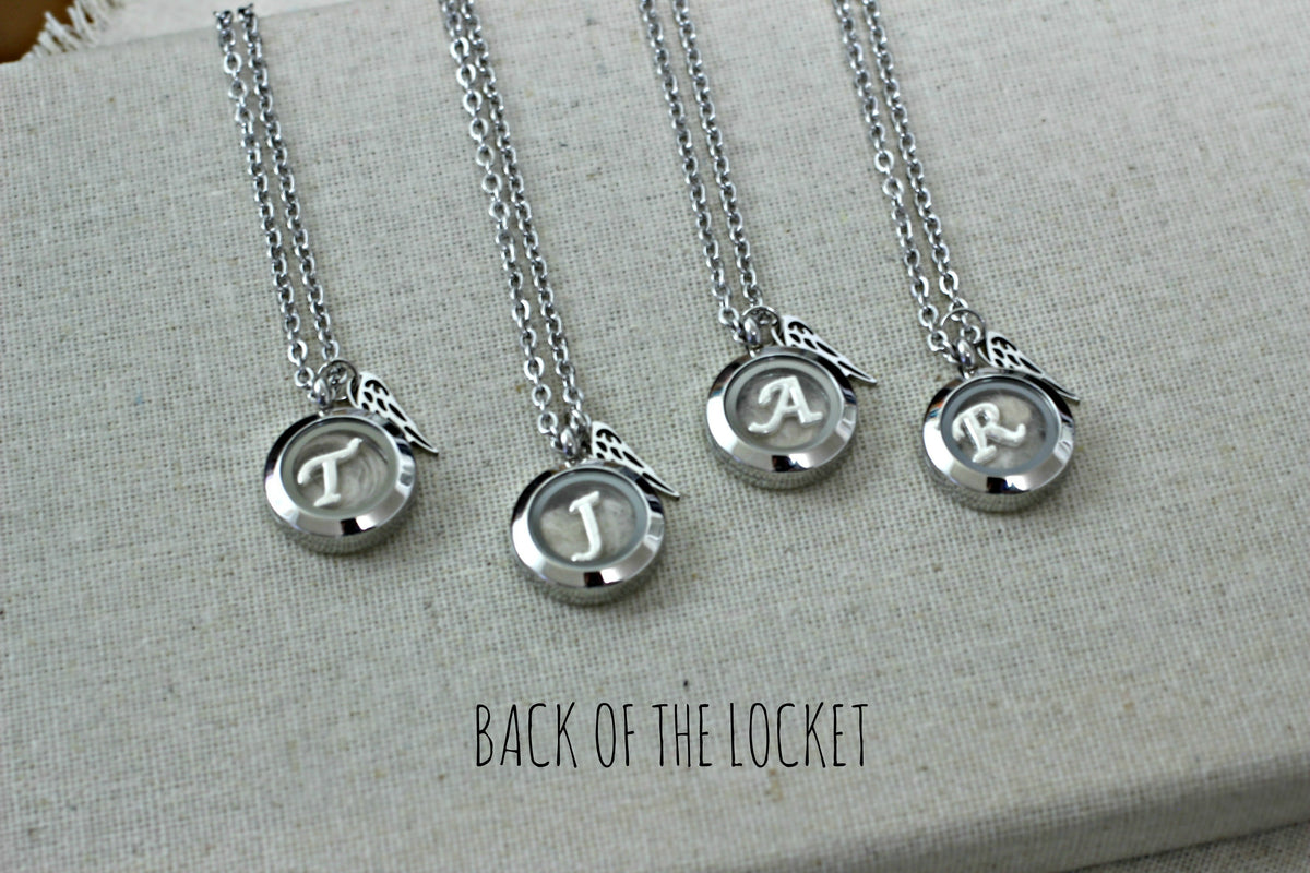 Small Pet Fur Locket Necklace