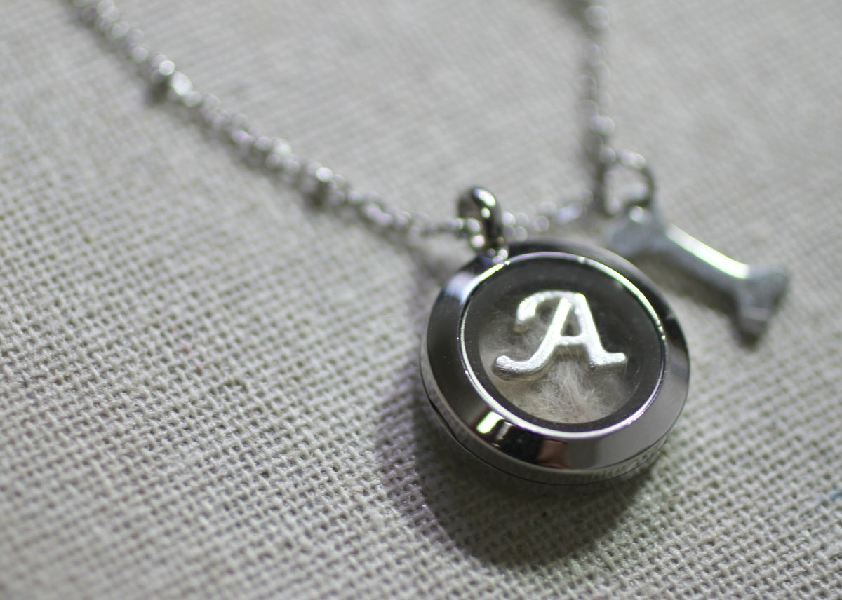 Small Pet Fur Locket Necklace