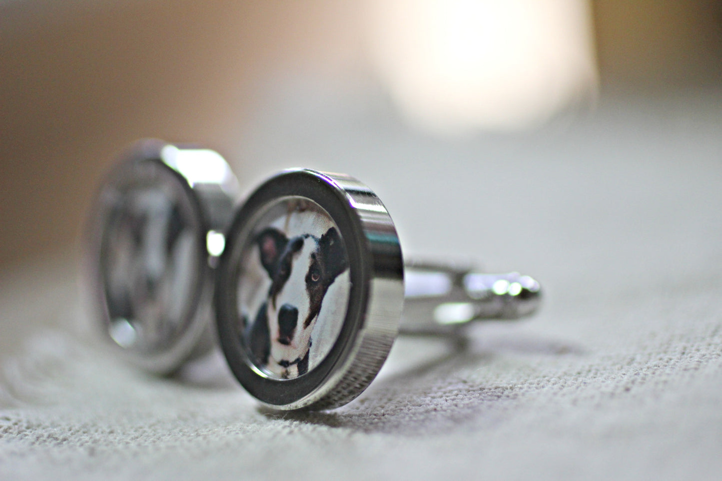 Cufflinks for Groom, Dog Dad Cuff Links, Pet Photo Cufflinks For Him Boyfriend Gift, Custom Photo Cuff Links, Mens Cufflinks, Father's Day Gift