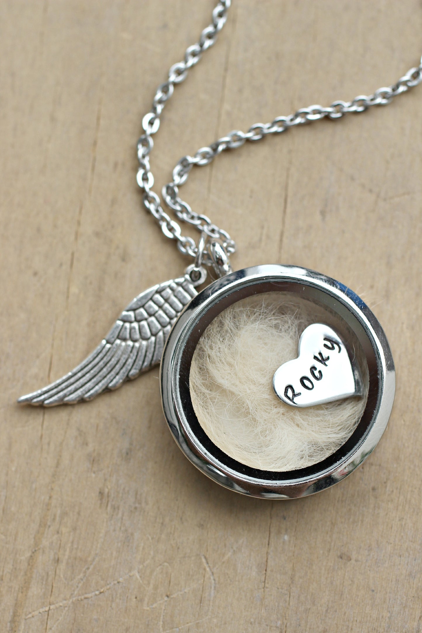 Pet Memorial Gift, Pet Hair Memorial, Locket Necklace With Photo, Memorial Necklace, Pet loss Gifts, Dog Hair Keepsake, Memorial Jewelry, Pet Fur Keepsake
