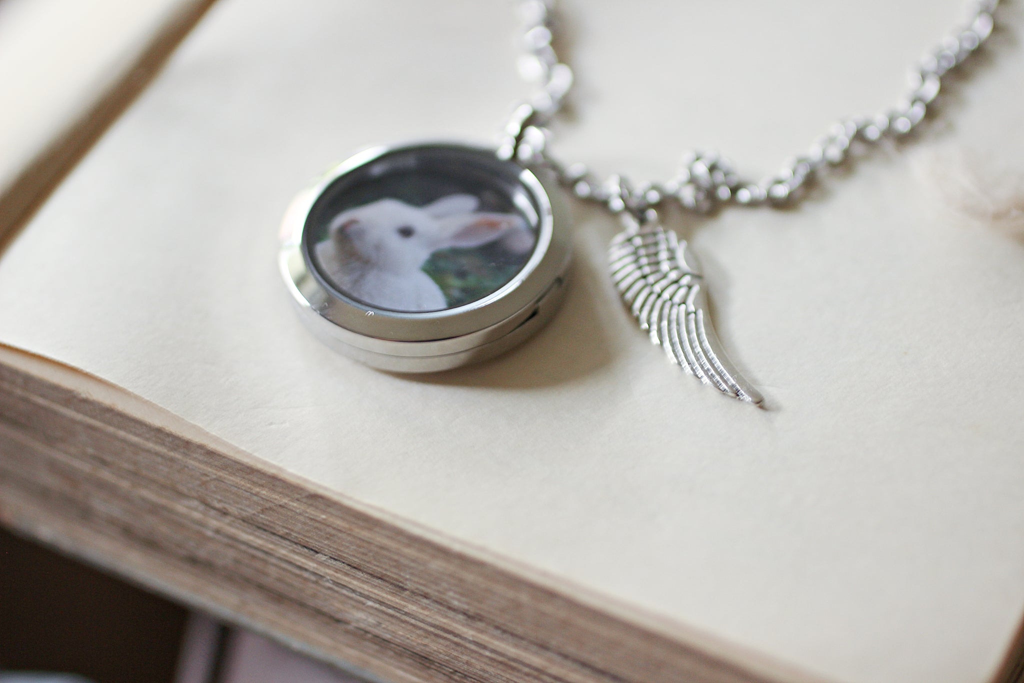 Rabbit sales lock necklace
