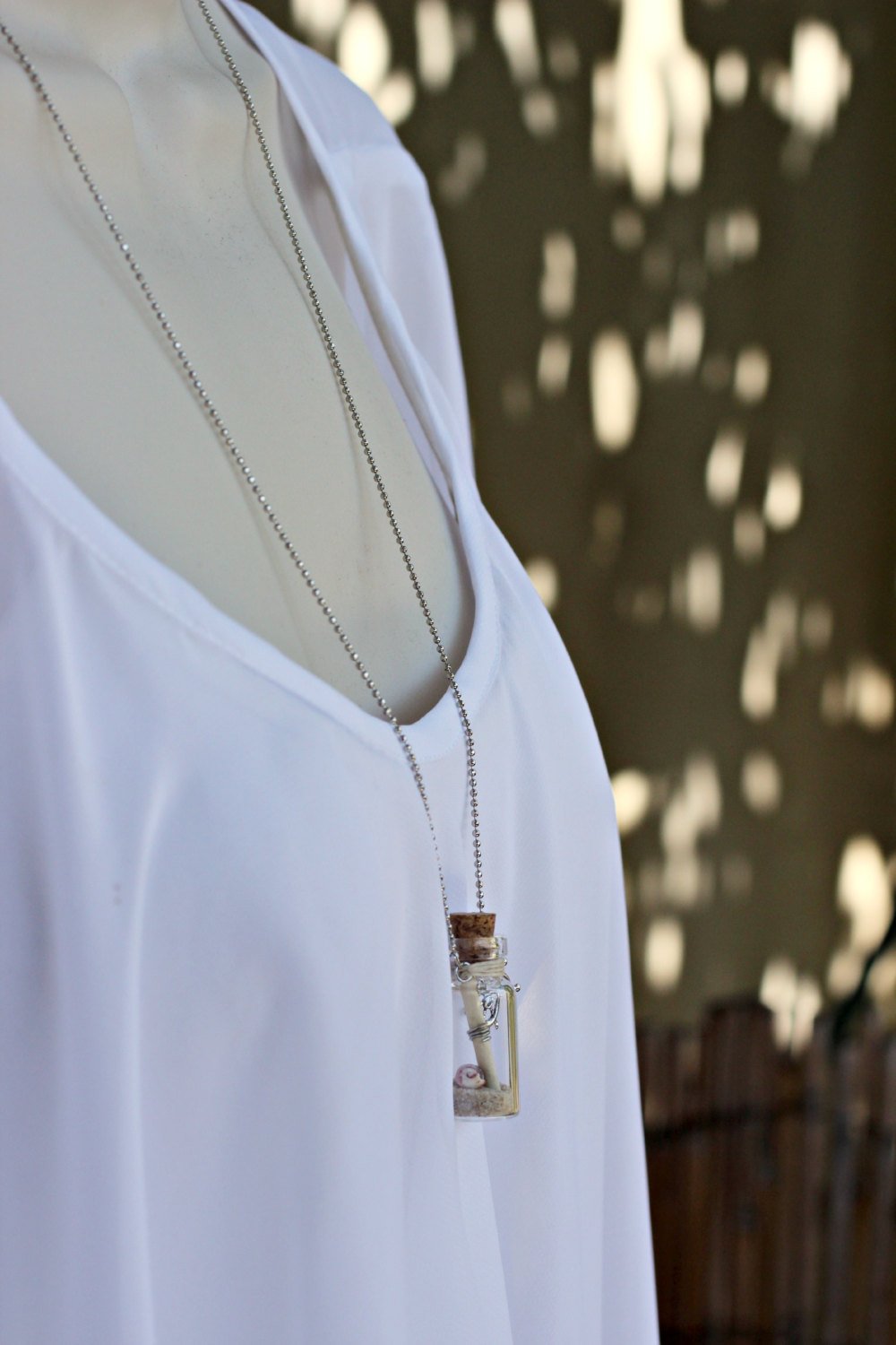 Australian Made Beach Bottle Necklace, Friendship Necklace, Secret Message In A Bottle Necklace, Australian Jewelry, Wholesale Jewelry, Sand