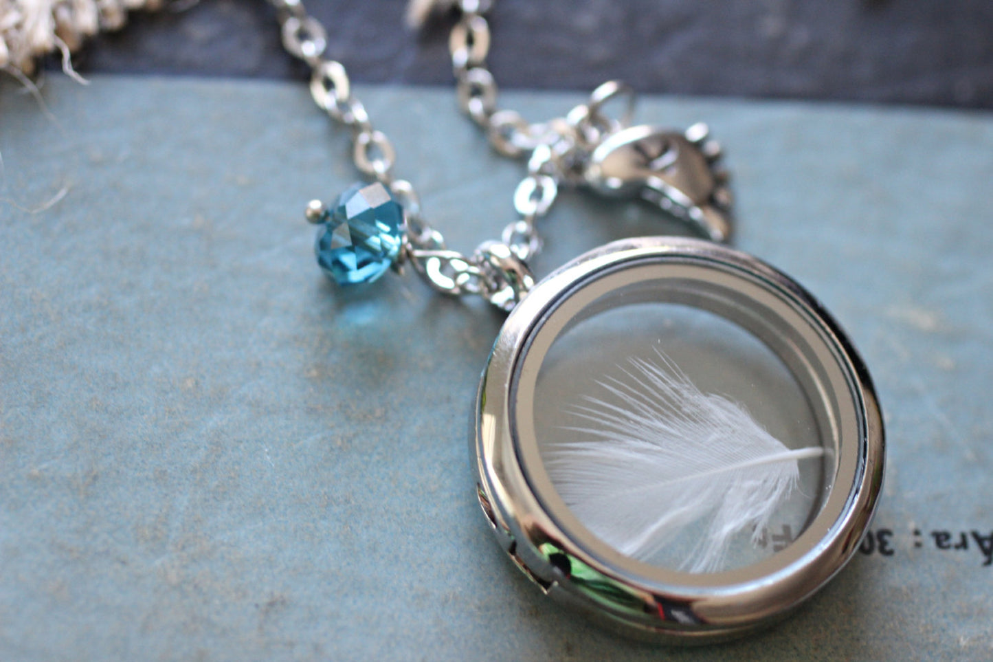 New Mum Jewellery, Mom Necklace, Floating Locket Baby Keepsake,  Baby Boy Gift, Baby Girl Gift, Infant loss jewelry, Lock of Hair Keepsake